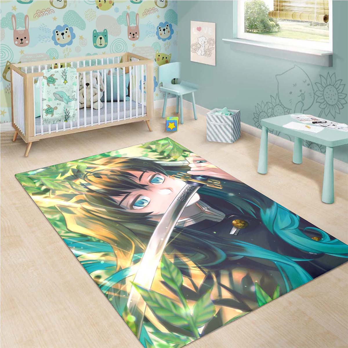 Tapis Muichiro Tokito Demon Slayer – Image 3