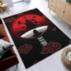 Tapis Naruto Anime Manga Itachi Akatsuki Anime Bloodmoon