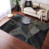 Tapis Naruto Eclair Jaune Konoha