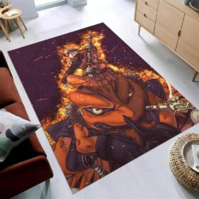 Tapis Naruto Fire