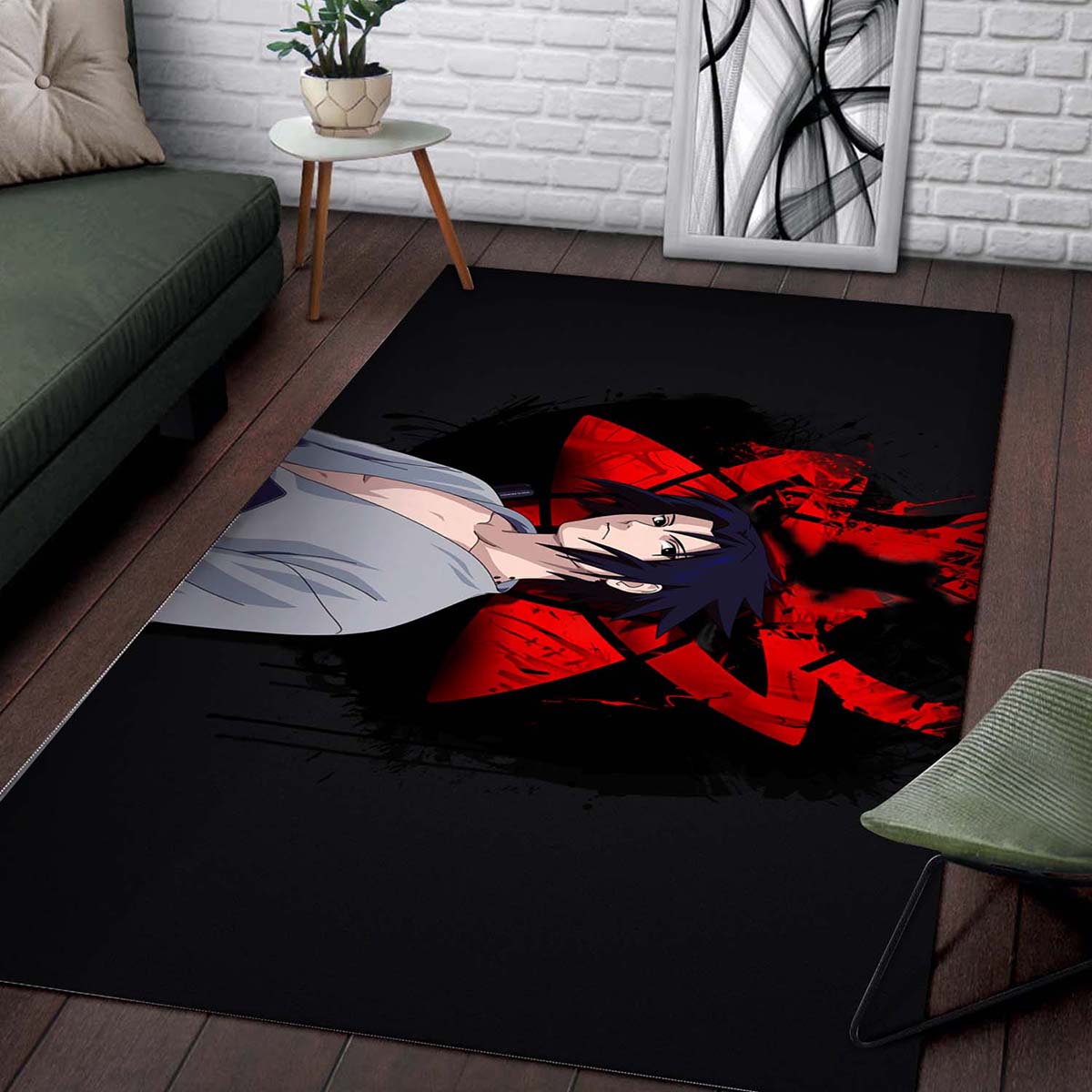 Tapis Naruto Sasuke Mangekyou Sharingan – Image 2