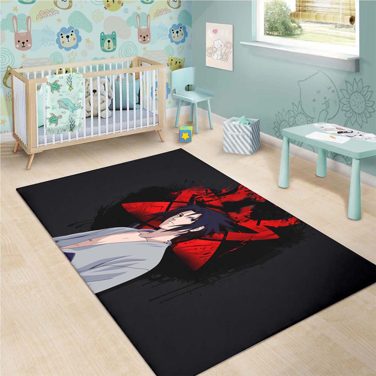 Tapis Naruto Sasuke Mangekyou Sharingan – Image 3