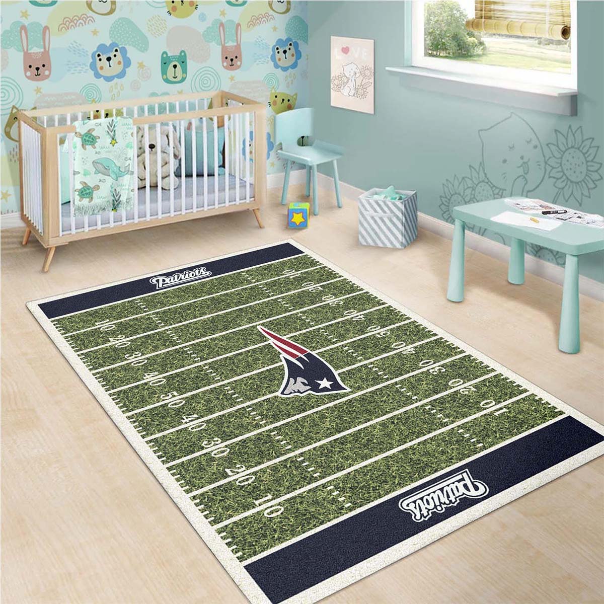 Tapis New England Patriots équipe de football terrain – Image 3