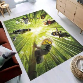 Tapis Ninjago tous personnages De06