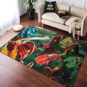 Tapis Ninjago tous personnages combat