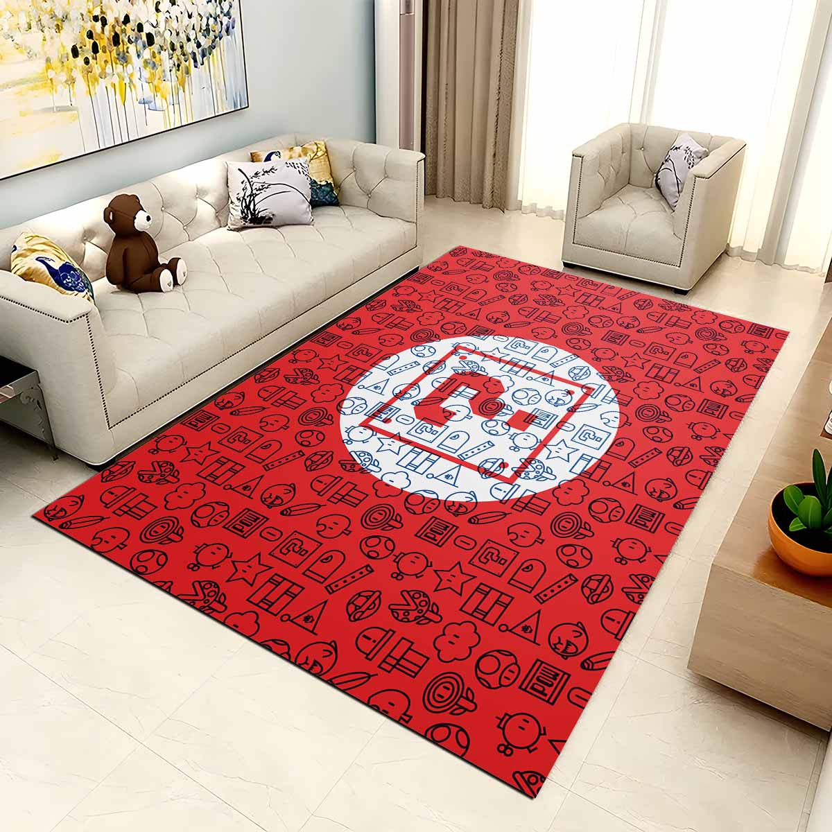 Tapis Nintendo Super Mario jeu – Image 2