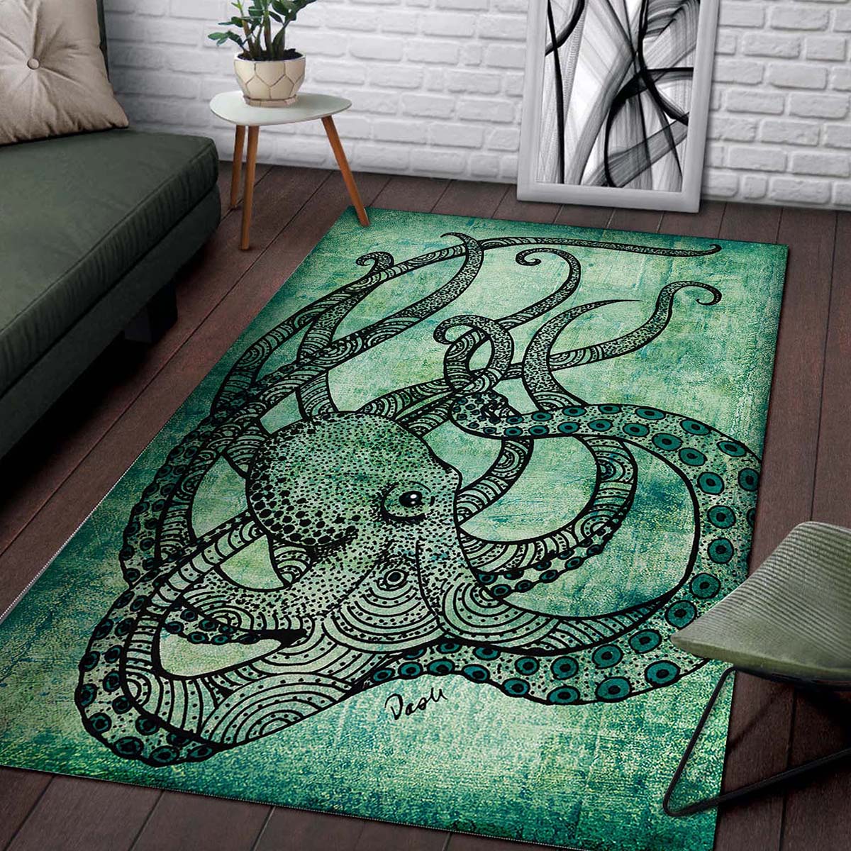 Tapis Octopus De150811 – Image 2