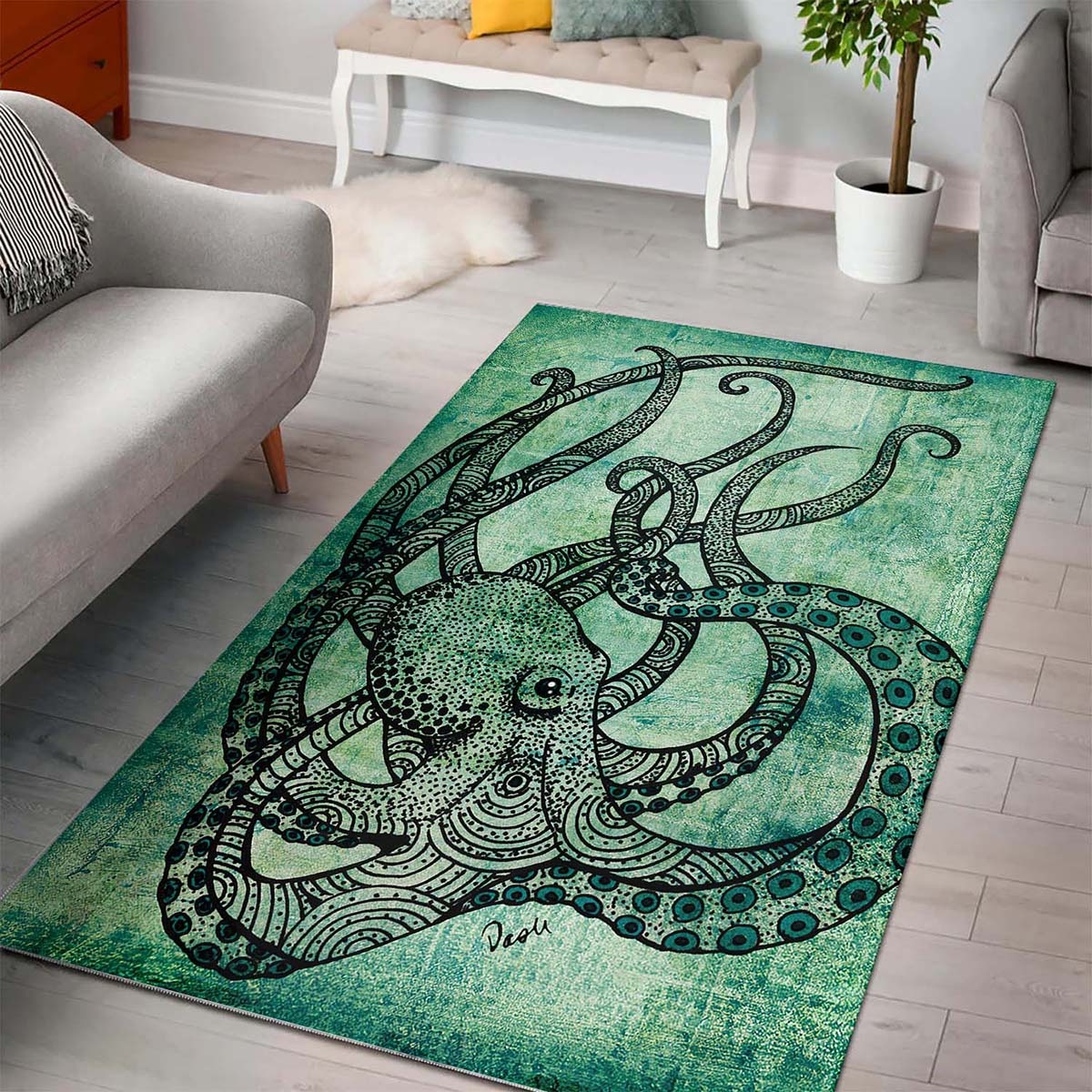 Tapis Octopus De150811