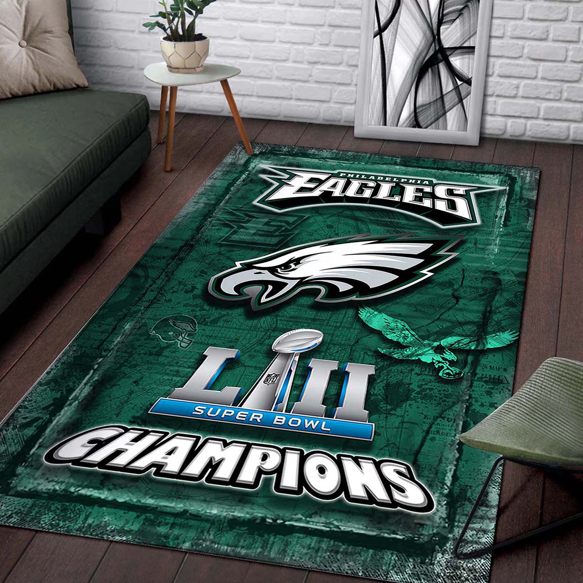 Tapis Philadelphia Eagles champions – Image 2