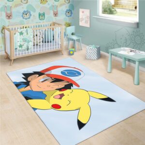 Tapis Pikachu Ash Ketchum