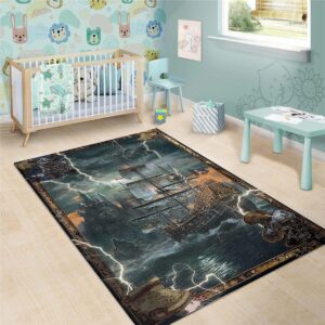 Tapis Pirate Ship Cl300945mdr