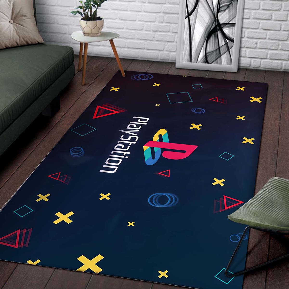 Tapis Playstation Gaming déco salon 200225002 – Image 2