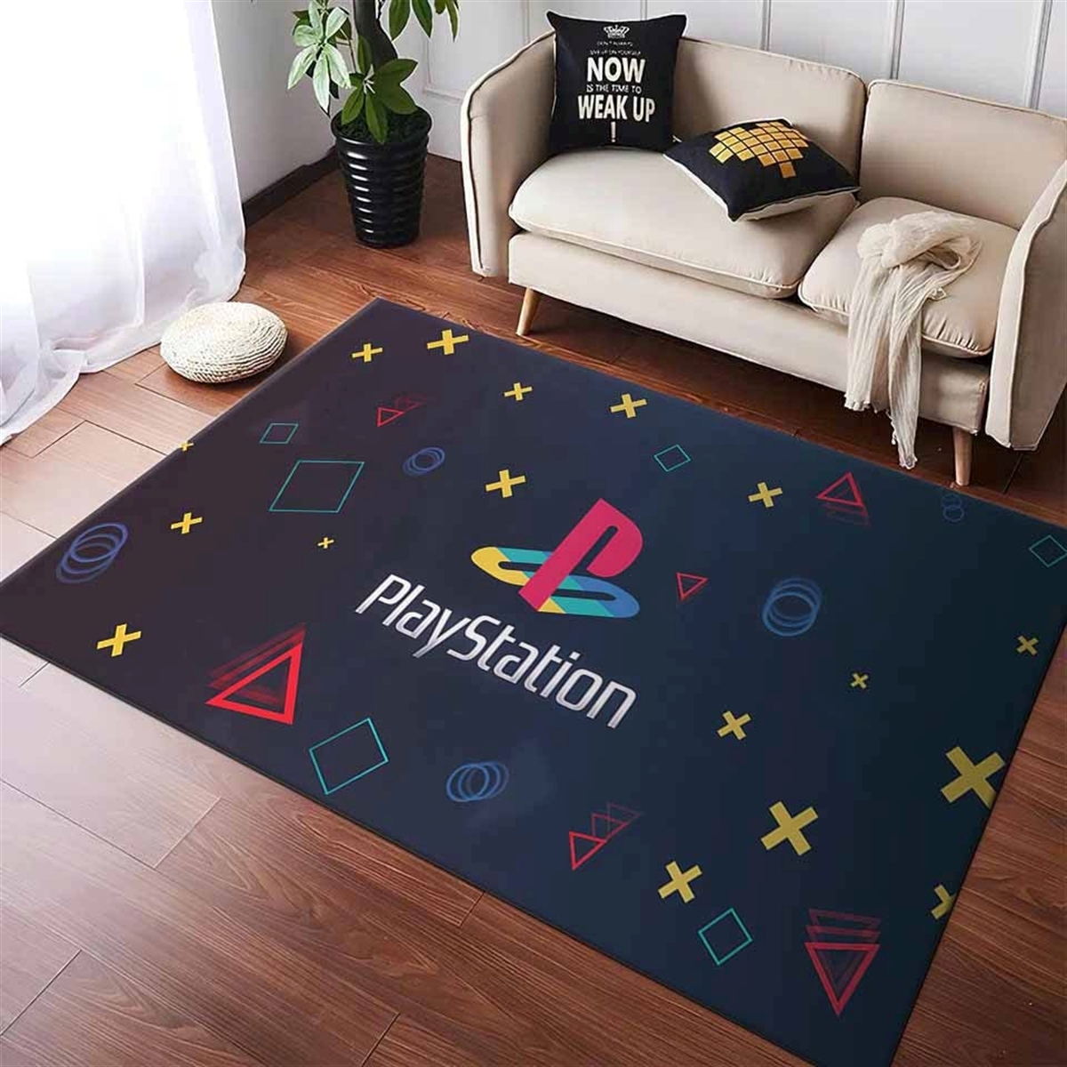 Tapis Playstation Gaming déco salon 200225002