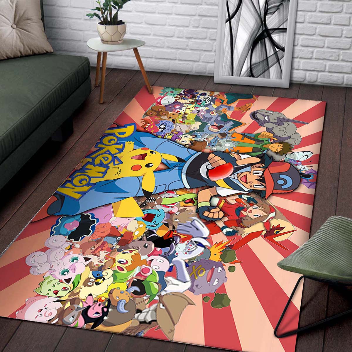 Tapis Pokemon All Anime – Image 2