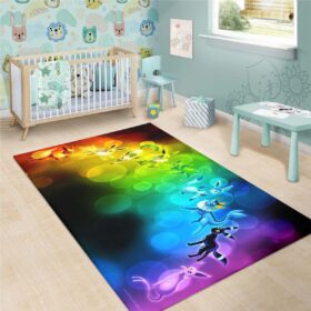 Tapis Pokemon Eeveelutions Rainbow