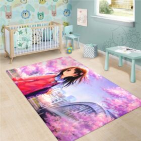Tapis Pretty Anime Girl