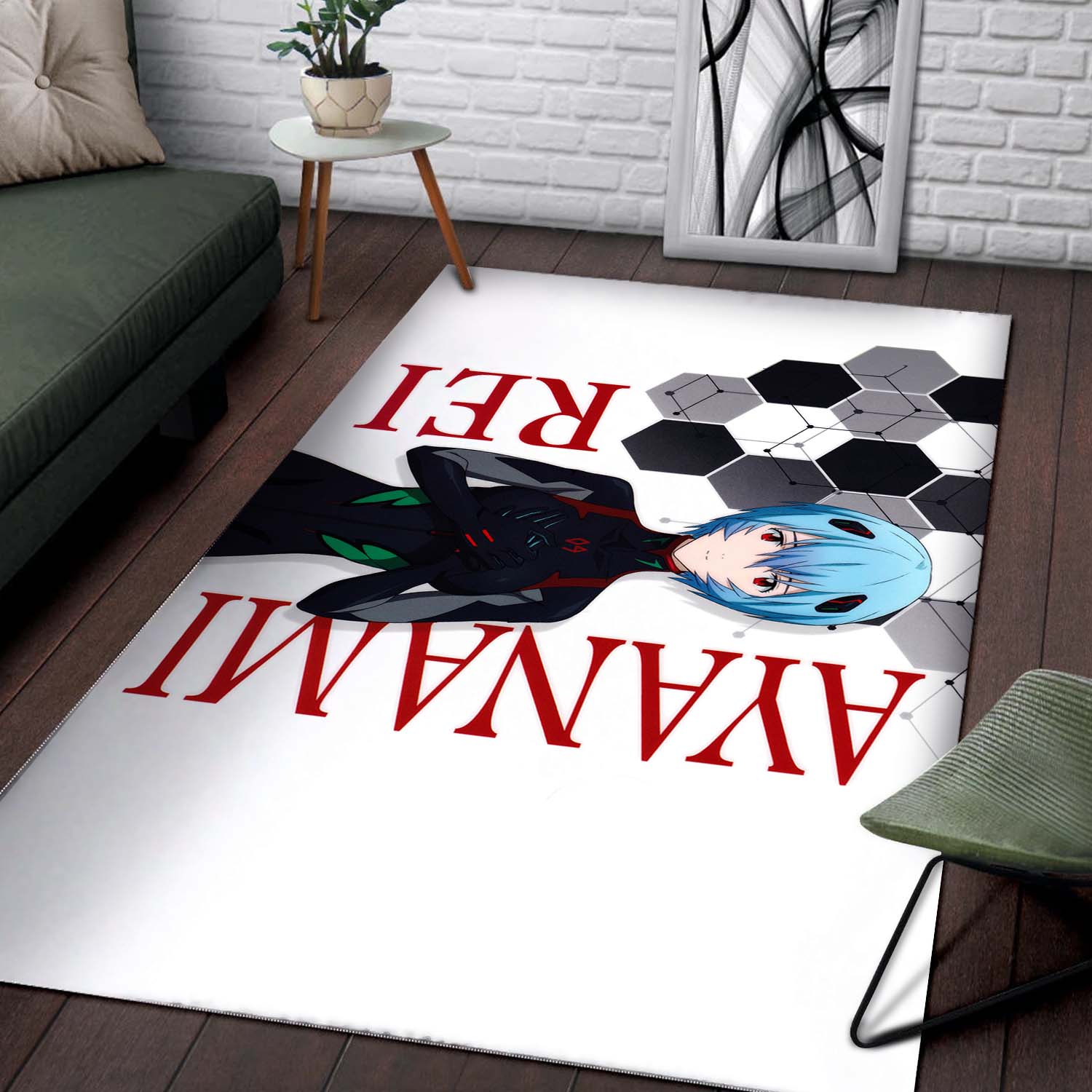 Tapis Rei Ayanami 8K Neon – Image 2
