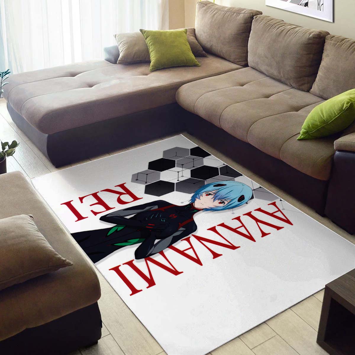 Tapis Rei Ayanami 8K Neon – Image 3