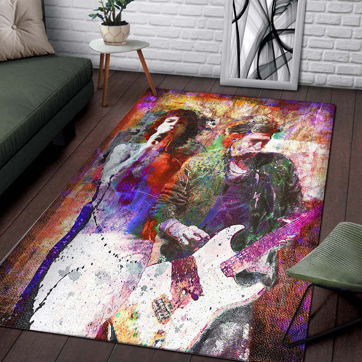Tapis Rolling Stone Music Artwork Art – Image 2