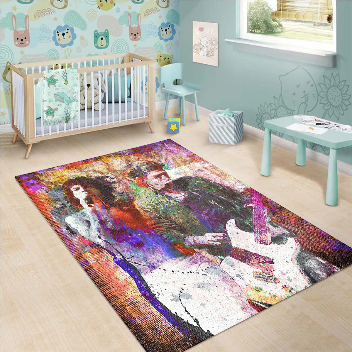 Tapis Rolling Stone Music Artwork Art – Image 3