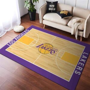 Tapis S Angeles Lakers équipe de basketball