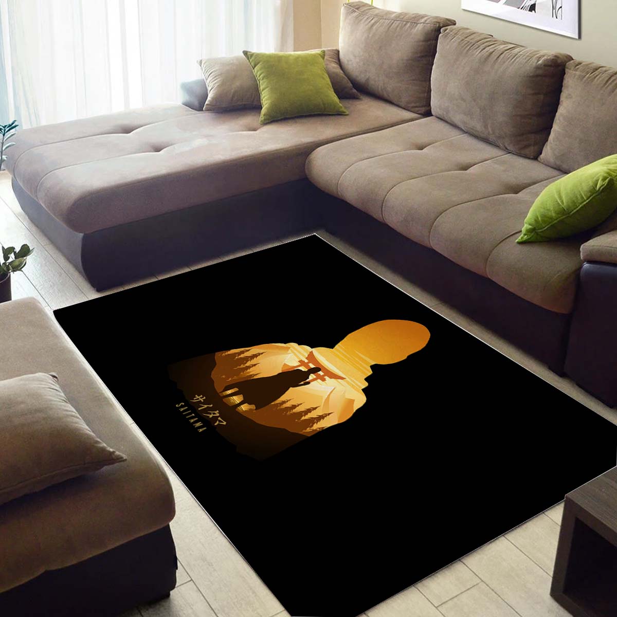 Tapis Saitama Black – Image 3