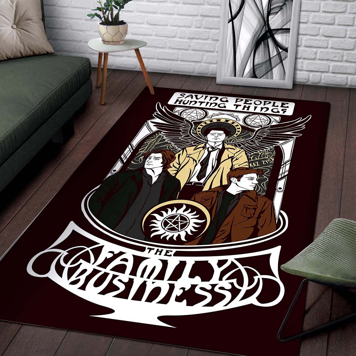 Tapis Saving People Hunting Things The Family Business – Image 2