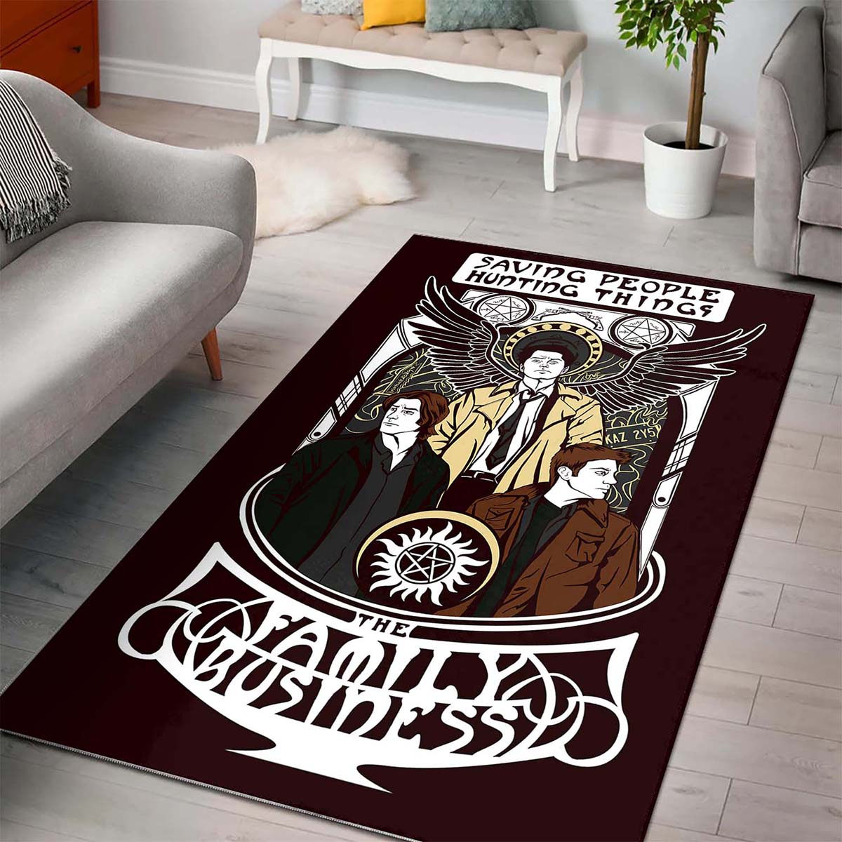Tapis Saving People Hunting Things The Family Business – Image 3