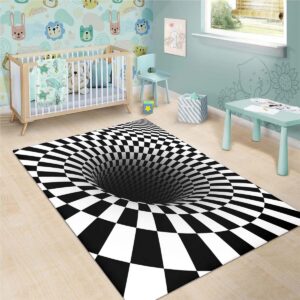 Tapis trou noir 3d