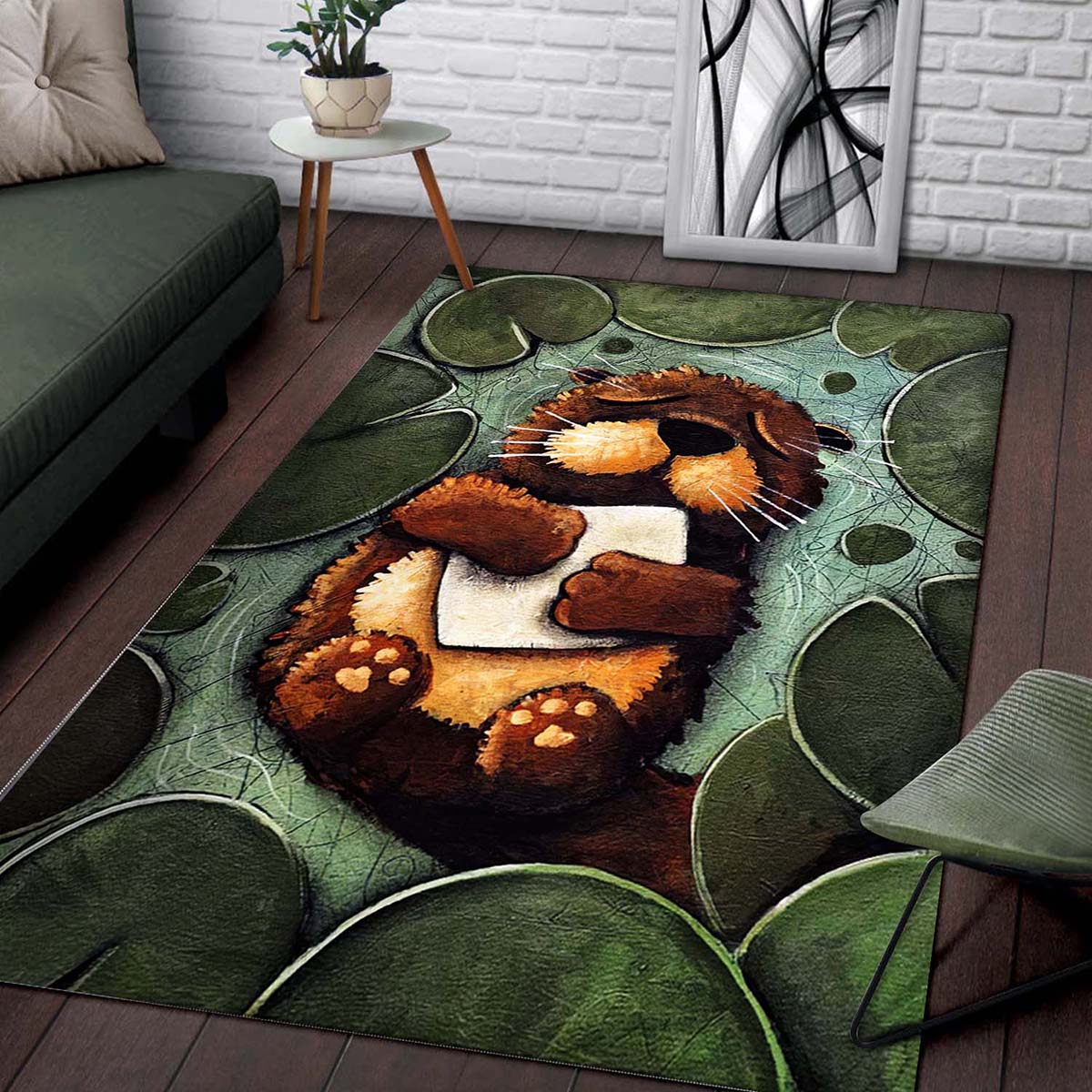 Tapis Sleepy Otter De1910222r – Image 2