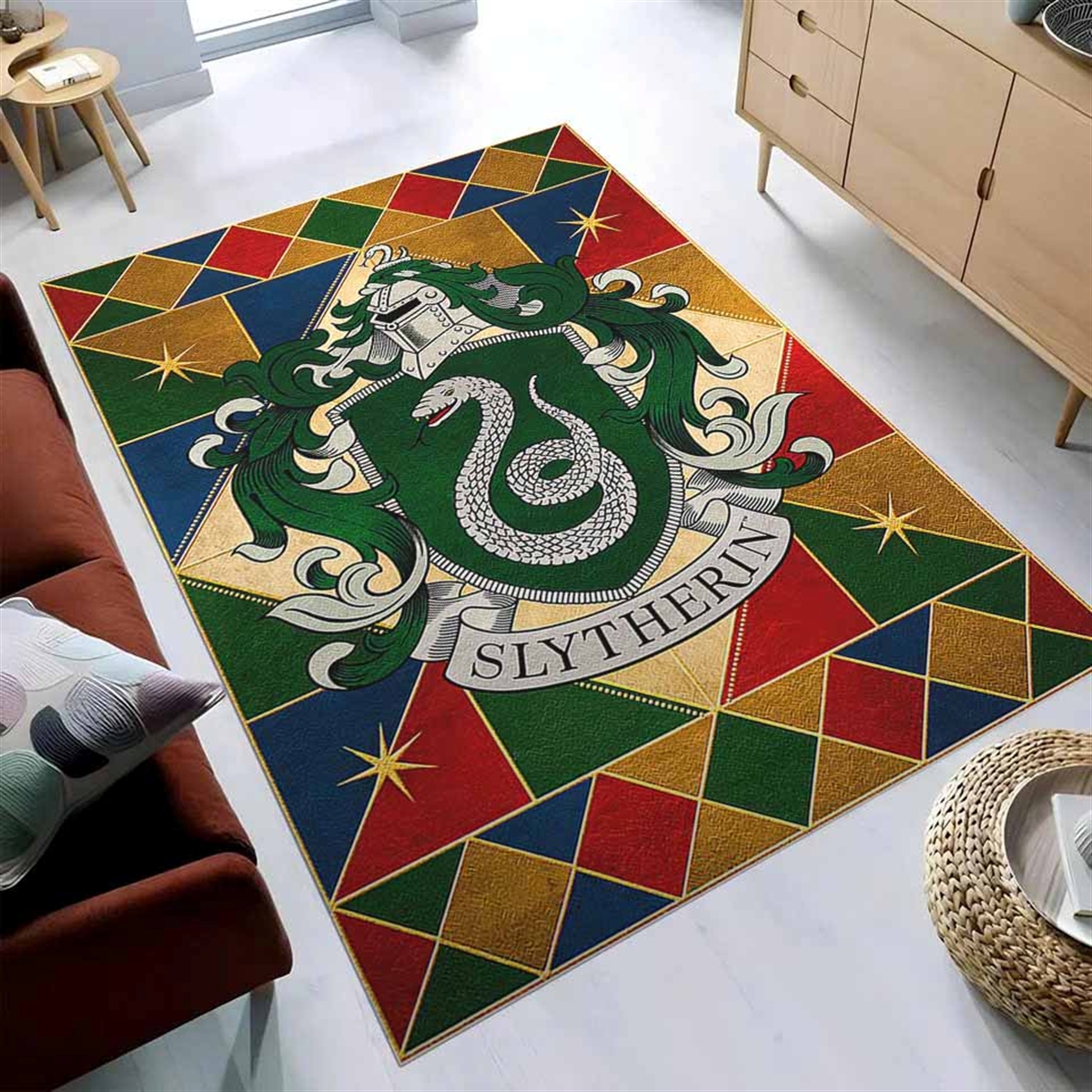 Tapis Slytherin