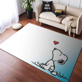 Tapis Snoopy Blue & White