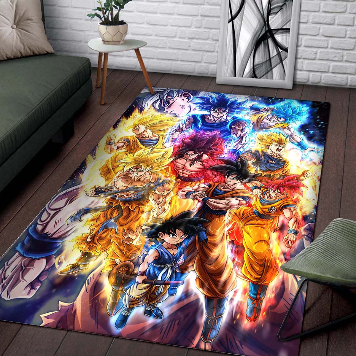 Tapis Son Goku Super Saiyan Dragon Ball Z – Image 2