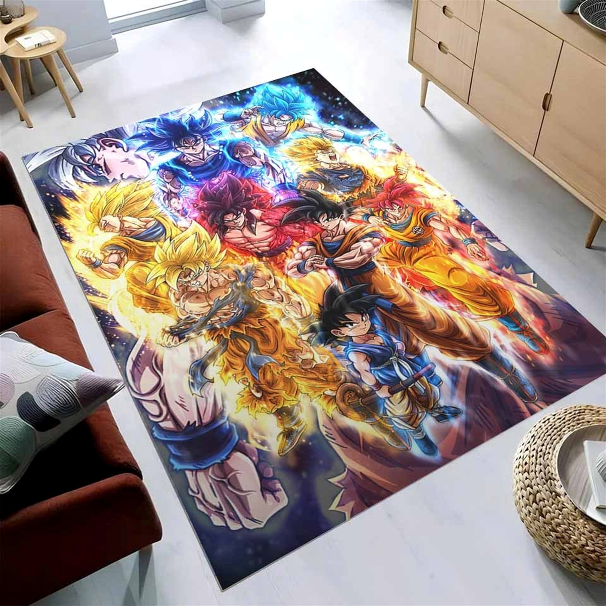 Tapis Son Goku Super Saiyan Dragon Ball Z