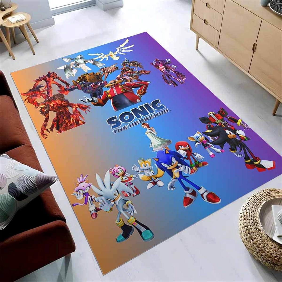 Tapis Sonic The Hedgehog De15286