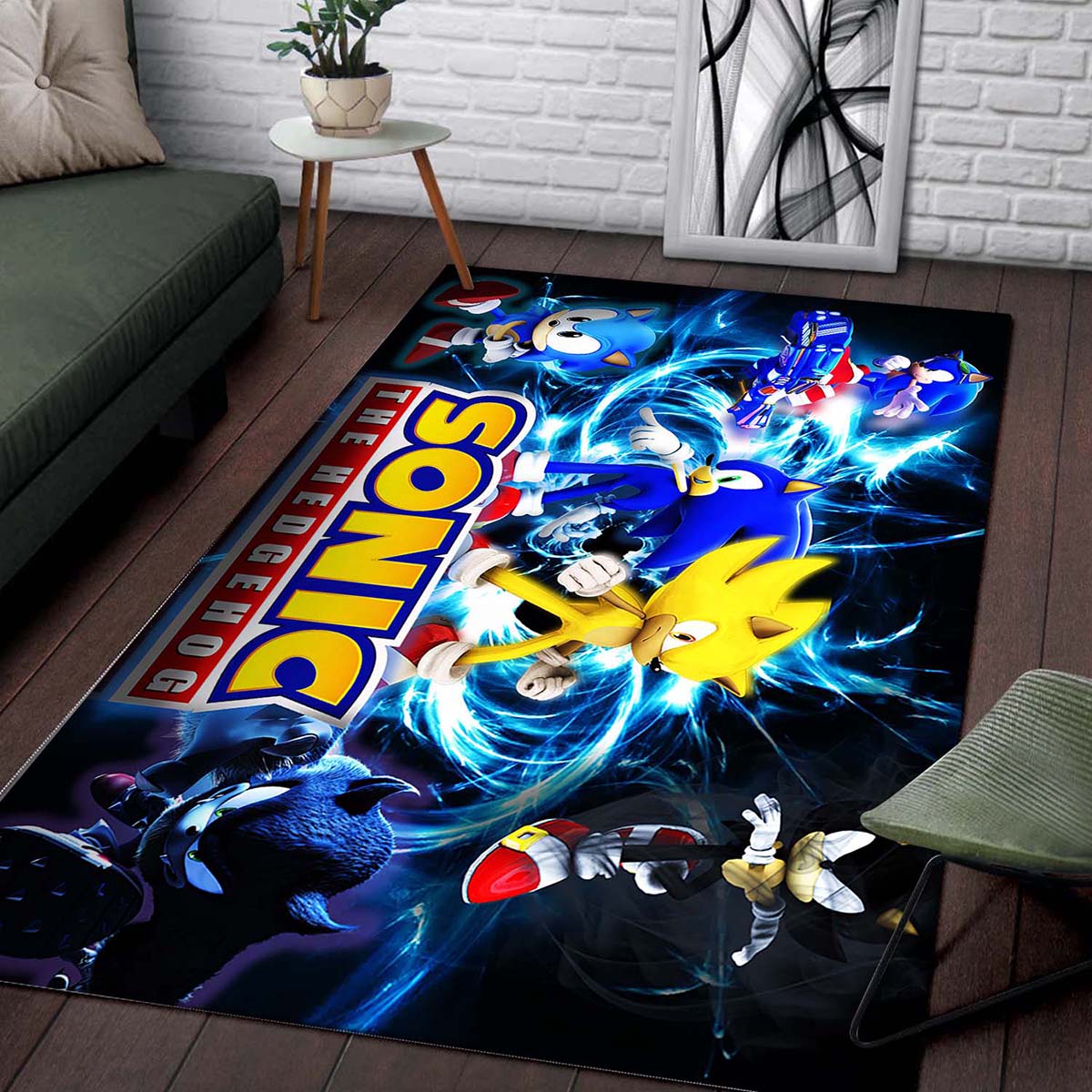 Tapis Sonic The Hedgehog décoration 200220 – Image 2