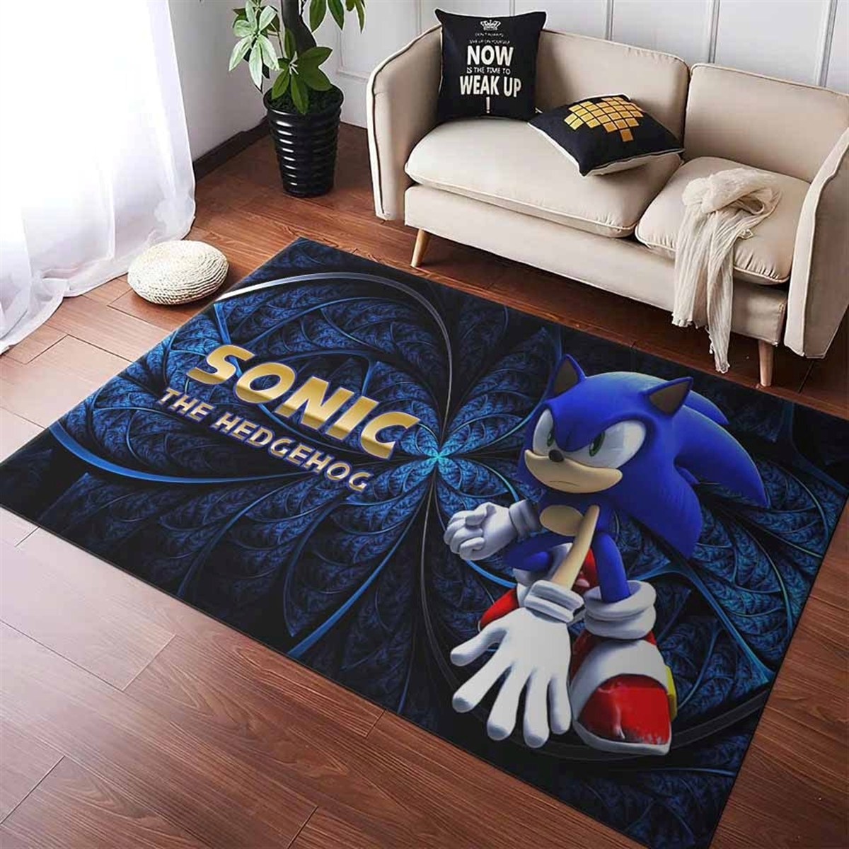 Tapis Sonic The Hedgehog décoration 2002203