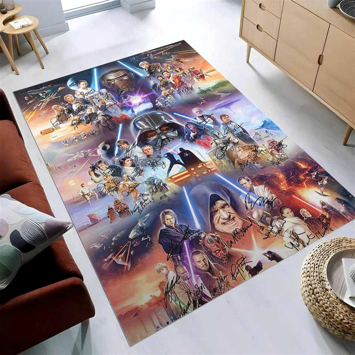 Tapis Star Wars All Characters L05
