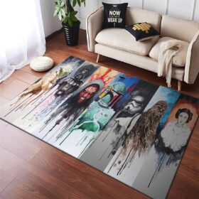 Tapis Star Wars Characters Montage