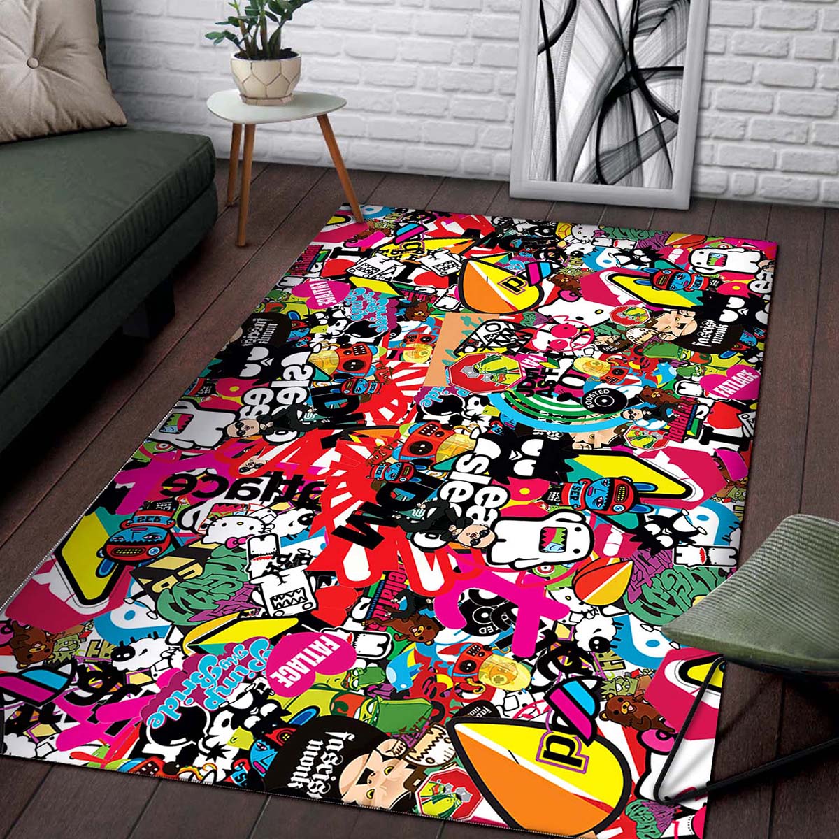 Tapis Sticker Bomb – Image 2