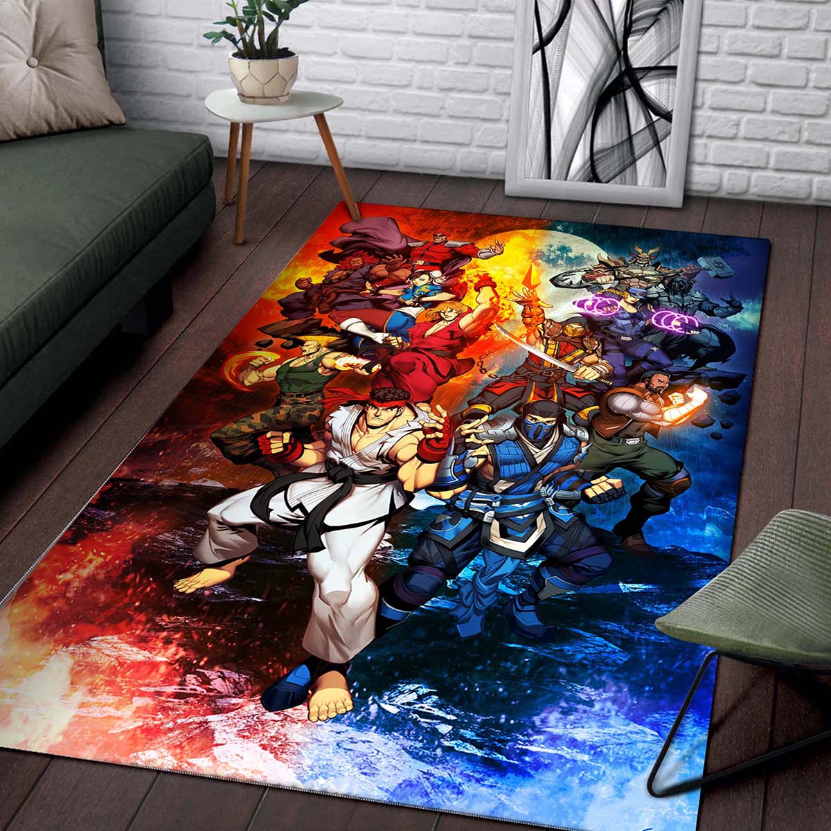 Tapis Street Fighter vs Mortal Kombat – Image 2