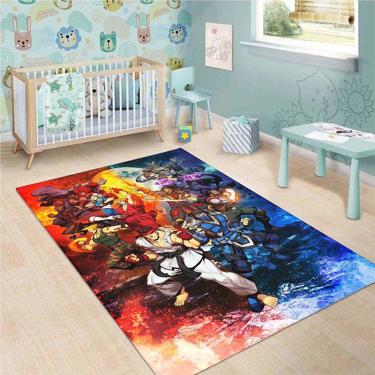 Tapis Street Fighter vs Mortal Kombat – Image 3