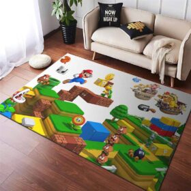 Tapis Super Mario tous personnages