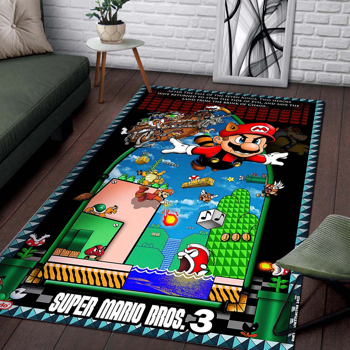 Tapis Super Mario Bros Gaming Collection – Image 2