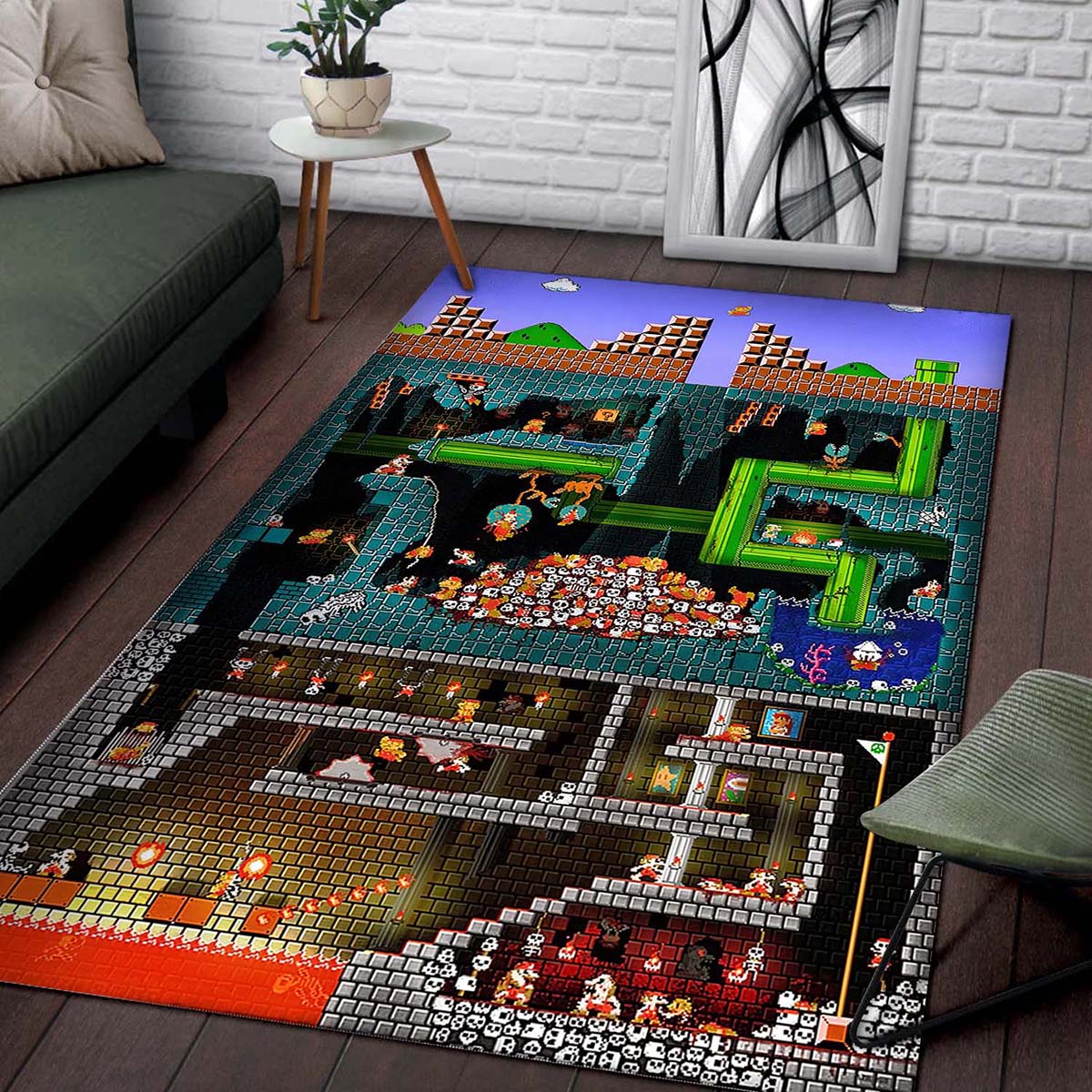 Tapis Super Mario Bros The Pit – Image 2