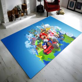 Tapis Super Mario personnages 1