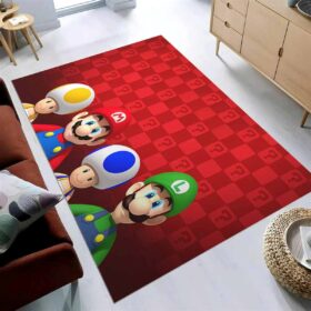 Tapis Super Mario déco salon 1910136