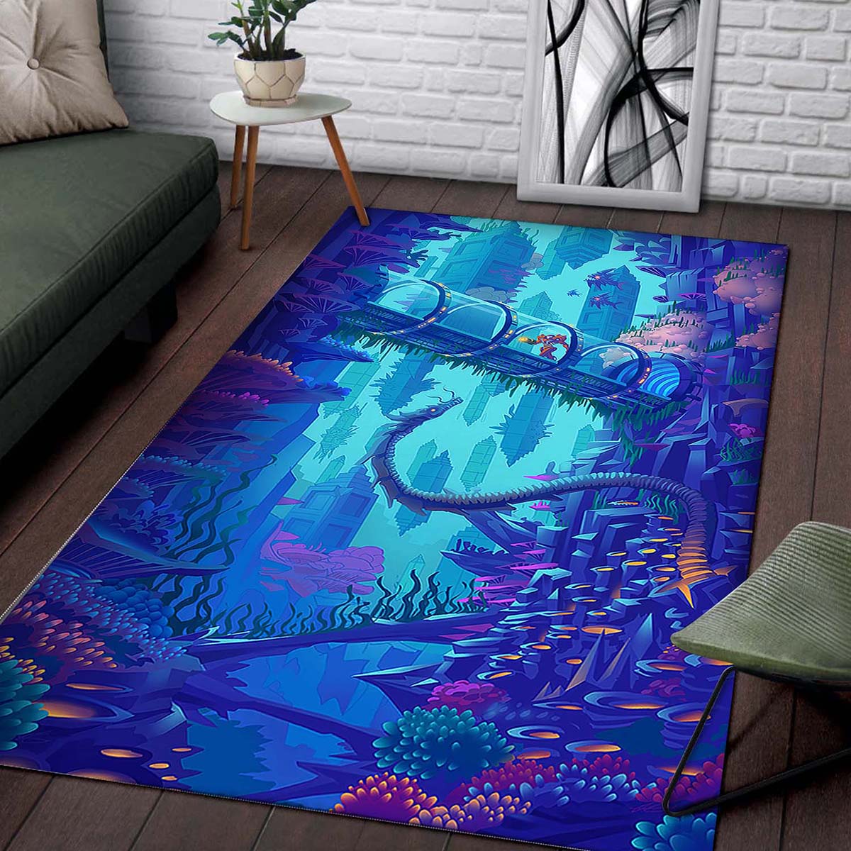 Tapis Super Metroid Maridia – Image 2