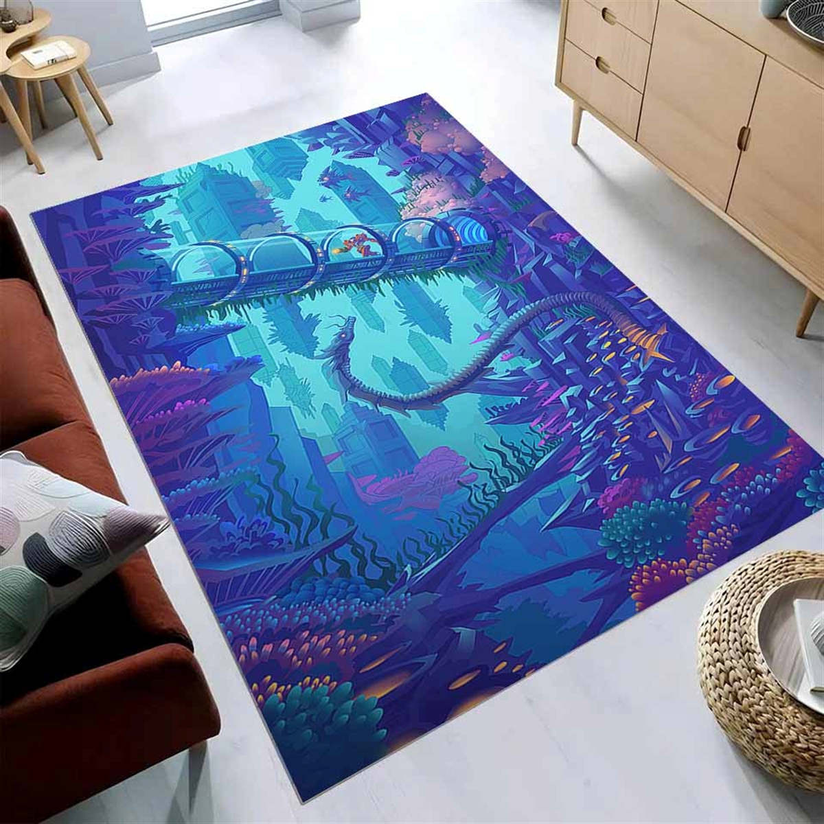 Tapis Super Metroid Maridia