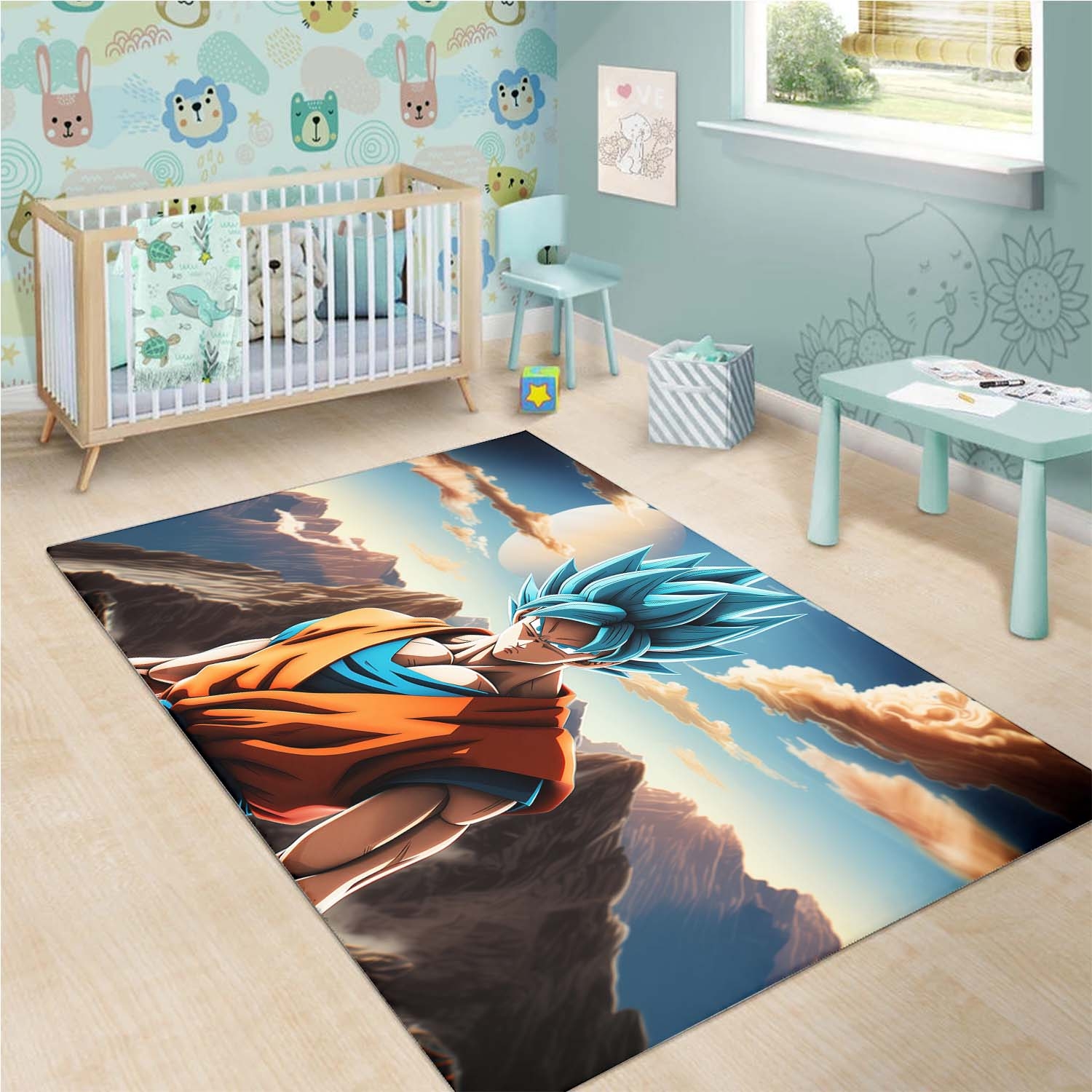 Tapis Super Saiyan Blue 1